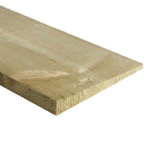 Pressure treated feather board - treated,