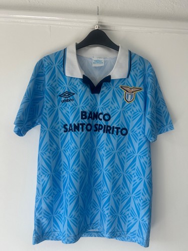 Lazio 1992 home shirt sky - lazio, 1992/93