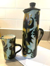 Celtic Coffee pot and milk jug