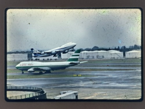 Vintage 35mm slide 1995 cathay - slide,