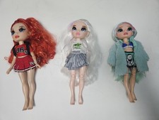 3x Rainbow High Dolls