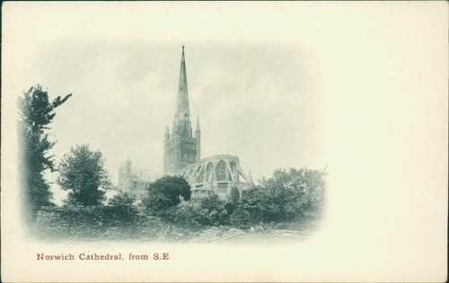 Postcard norwich cathedral - postcard,