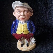 Classic Vintage Burlington Ware Toby Jug "Spud" 17 cm