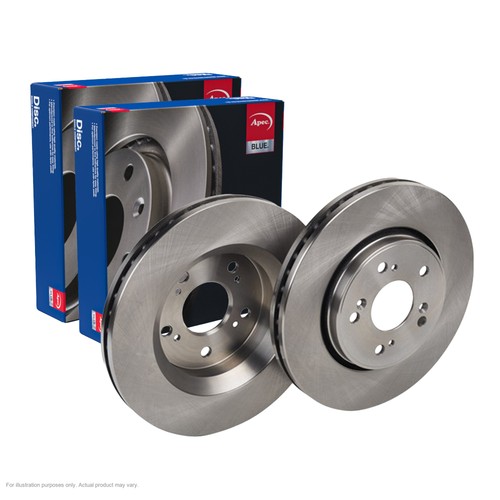 Apec front brake discs for - front,