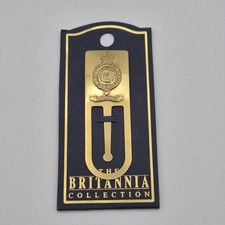 Solid Brass Bookmark from The