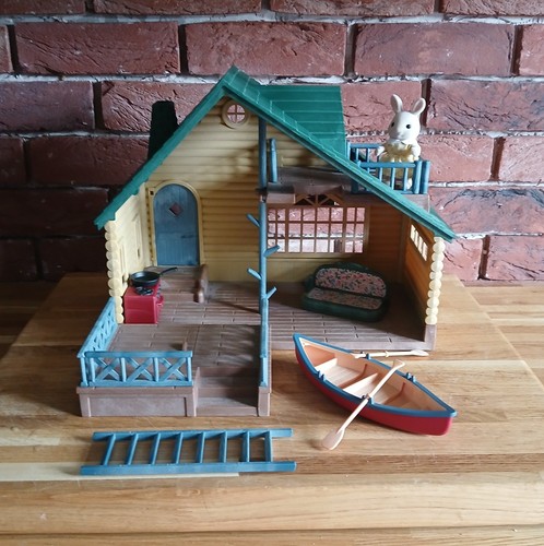 Sylvanian families log cabin - sylvanian,
