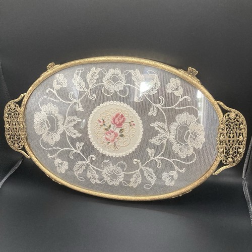 Vintage vanity tray - vintage,