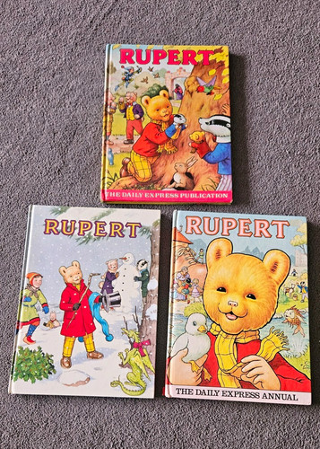 Rupert annual hardback - rupert,
