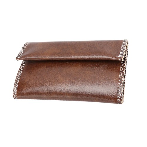 Handcrafted leather tobacco - pu,