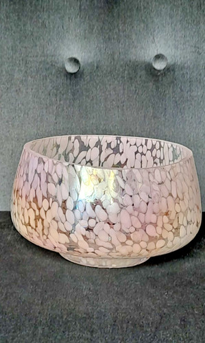 Heron glass white fruit - glass,