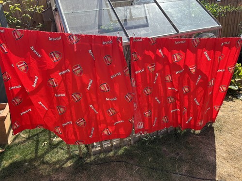 Arsenal curtains 160 130 - arsenal, x
