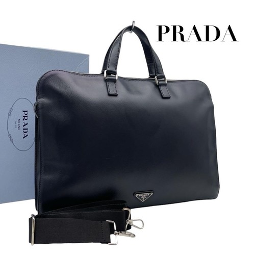 Prada saffiano 2way business - prada,