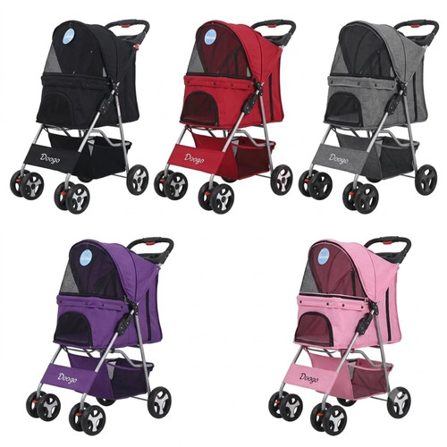 Pet stroller carrier - pet, foldable