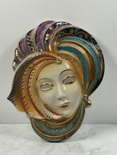 Vintage Venetian Ceramic Mask