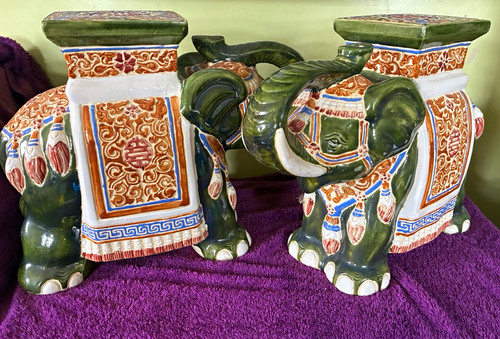 Pair vintage chinoiserie - vintage,