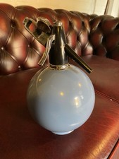 Vintage Sparklets Soda Syphon by Thermos – Model 931 – Blue – 1950s–60s Barware