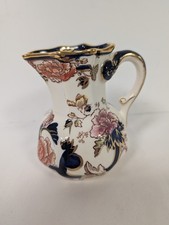 Vintage Masons Ironstone Mandalay Blue Jug