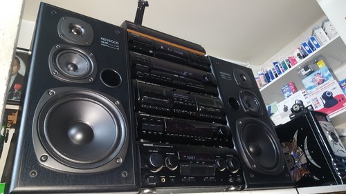 Kenwood hifi pieces stack - hifi,