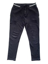 Men’s Ron Dorff Tennis Trousers Pants Track Bottoms Cotton Blend Black Medium