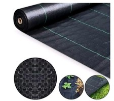 3x25m Heavy Duty Weed Control Membrane Garden Weed Barrier Fabric for Landscape 