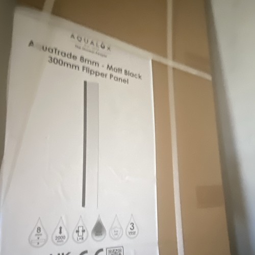 Aqualux walk shower panel - walk-in,