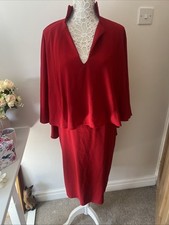 Mark Melua Designer Dress Red