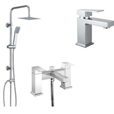 Modern 3 Way Square Shower