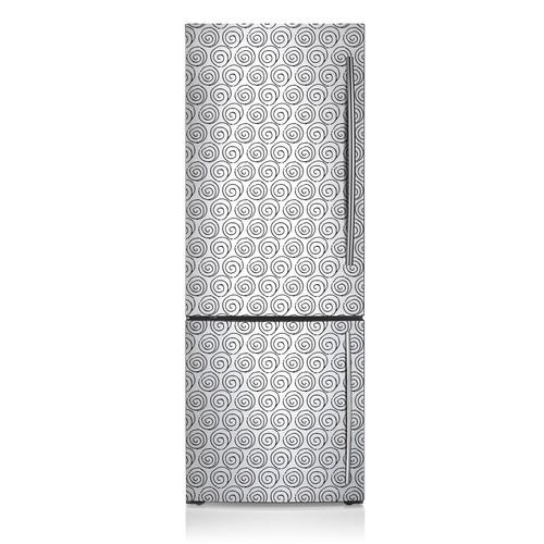 Fridge magnetic sticker door - sticker,