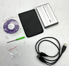 USB 2.0 2.5" IDE External SATA HDD SSD Hard Disk Drive Enclosure Caddy Case Box