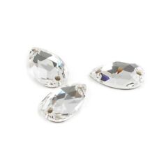 SWAROVSKI CRYSTAL SEW ON DROPS 12X7MM, 3PK From Jewellery Maker