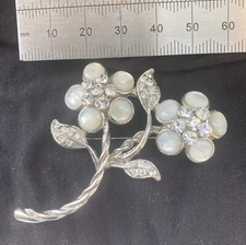 Diamond & Pearl  FlowerSilver