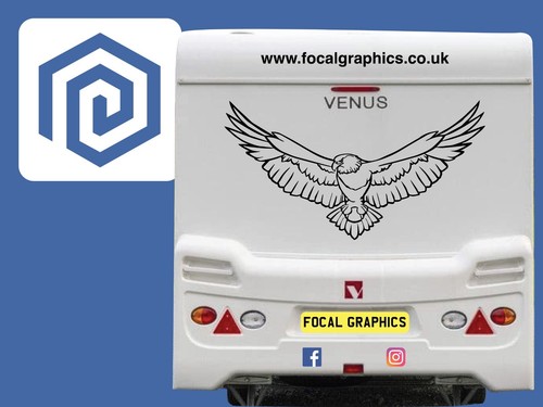 Eagle vinyl decal - eagle, for