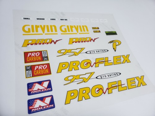 Sticker decal set fits - decal, proflex