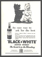 BLACK & WHITE SCOTCH WHISKY  