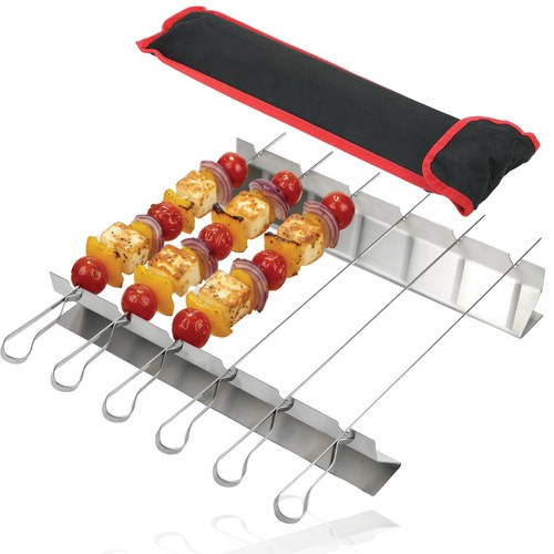 Kebab skewer rack - skewer,