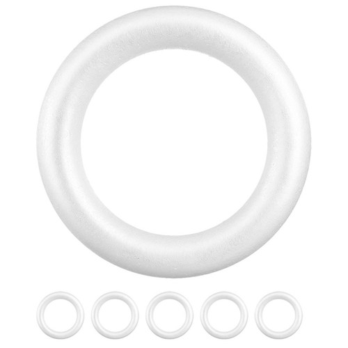 6pcs blank foam circles - foam,
