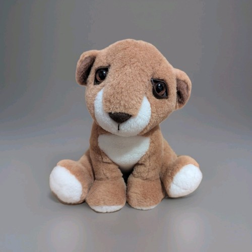 Vintage lion cub sitting - lion,