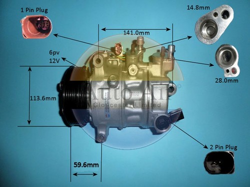 Coolzone aircon compressor - aircon,