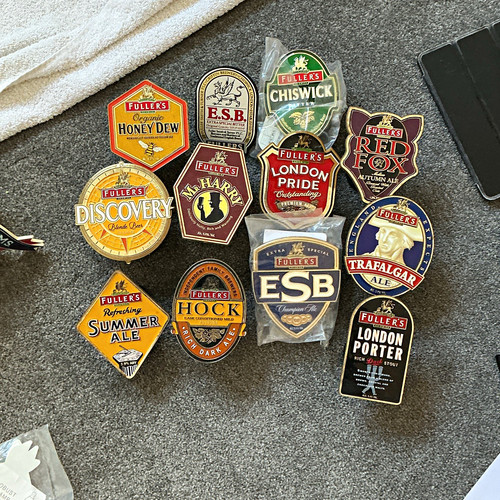 Fuller ale bitter plastic - fuller's,