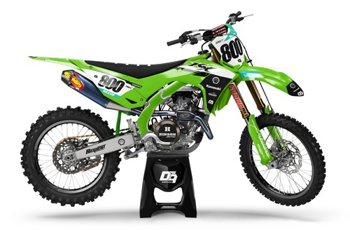 Kawasaki motocross graphics - kawasaki,