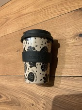 Huskup Reusable Eco Rice Husk Coffee Cup Green (350ml)