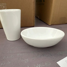 Anthropologie White Soap Dish
