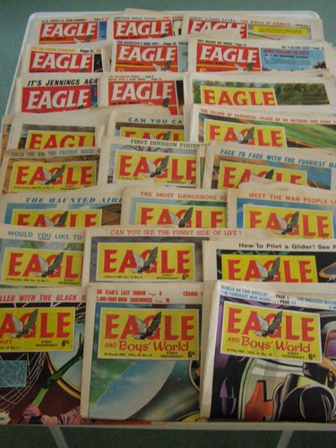 Job lot eagle comics from - lot, of