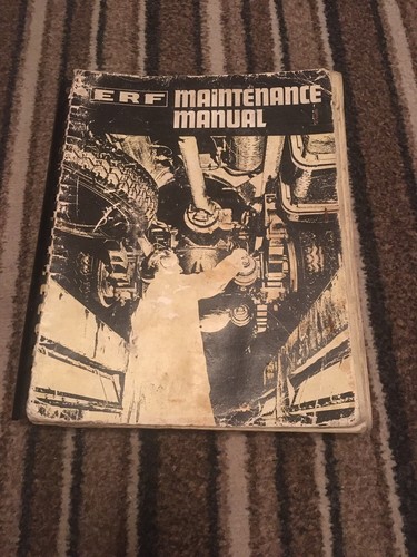 Erf maintanance manual with - erf,