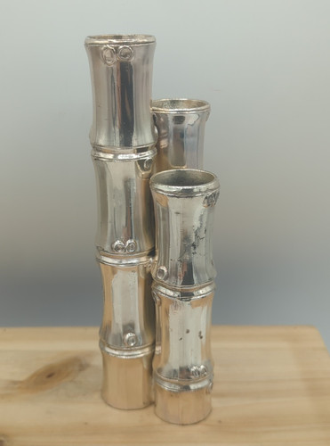 Graduated metal bamboo shape - bamboo,