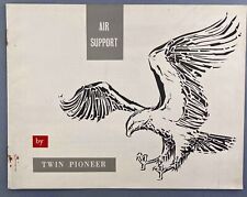 TWIN PIONEER AIR SUPPORT AIRCRAFT MANUFACTURERS BROCHURE SCOTTISH AVIATION RAF