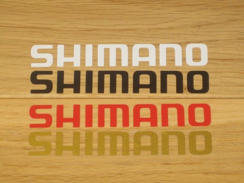 Shimano bike decals stickers - shimano,