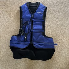 Helite Competition Air Jacket In Royal Blue Size L