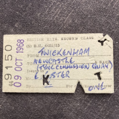 Railway ticket - ,