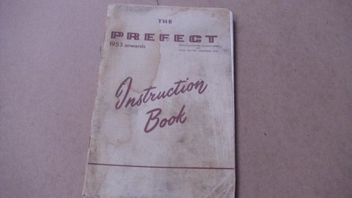 Ford prefect 1954 owners - ford,